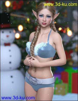 3D打印模型Jingle and Belle for Topsy 8 and Genesis 8 Female的图片