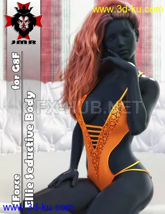 3D打印模型JMR dForce Ellie Seductive Body for G8F的图片