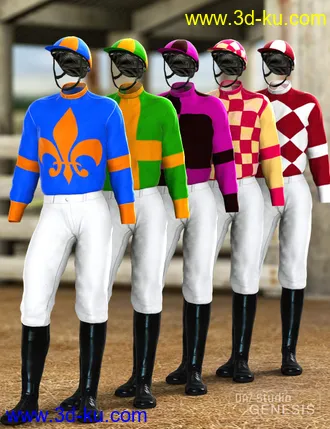 3D打印模型Jockey Set的图片