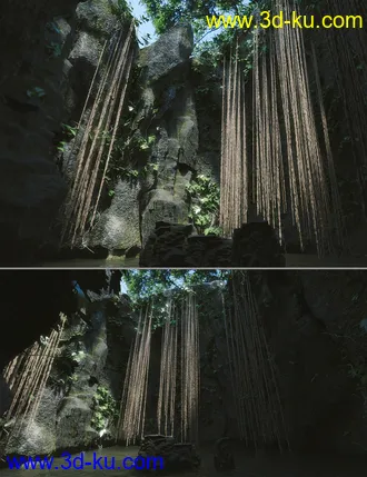 3D打印模型Jungle Pool的图片