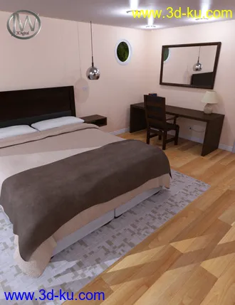 3D打印模型JW Hotel Room的图片