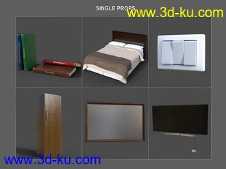 3D打印模型JW Hotel Room的图片