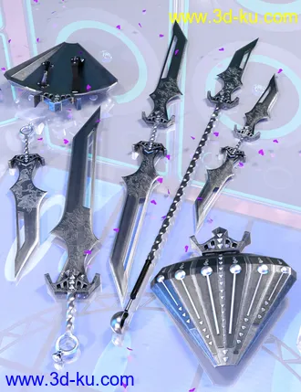 3D打印模型K-Fizz Weapons Collection的图片