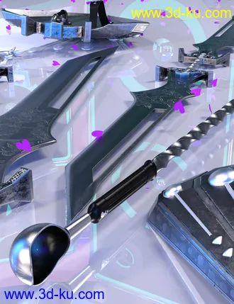 3D打印模型K-Fizz Weapons Collection的图片