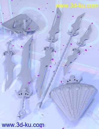 3D打印模型K-Fizz Weapons Collection的图片