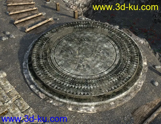 Kake-zukuri Temple模型的图片12