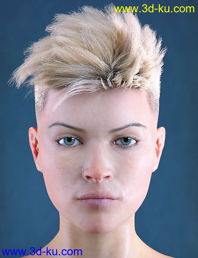 Kalei HD for Genesis 8 Female模型的图片2