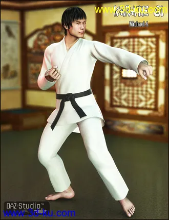3D打印模型Karate Gi M4的图片