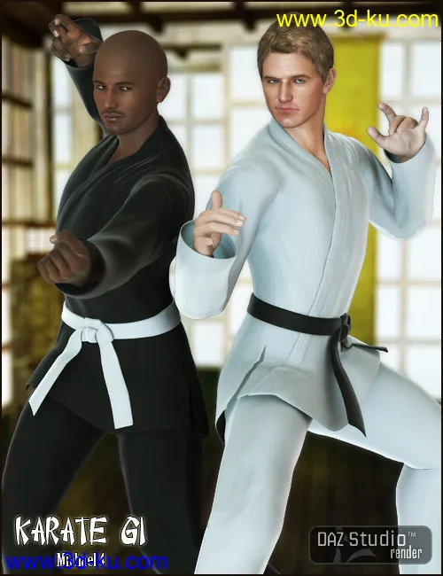 Karate Gi M4模型的图片8