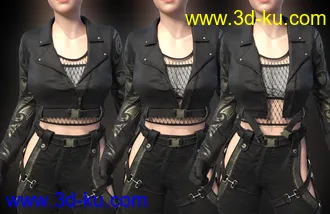 Katana HD Bundle for Genesis 8 Females模型的图片3