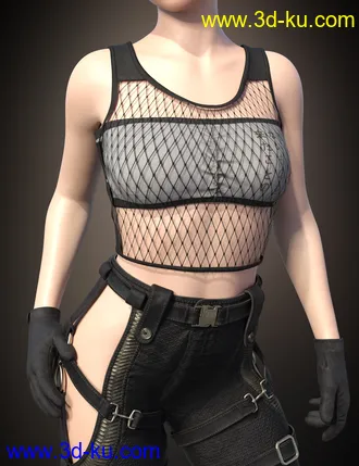 3D打印模型Katana HD Bundle for Genesis 8 Females的图片