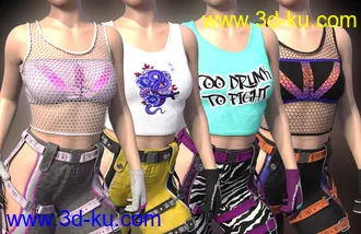 Katana HD Bundle for Genesis 8 Females模型的图片17