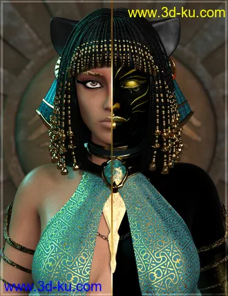 3D打印模型KemeMau for Genesis 8 Female的图片