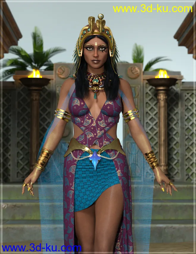 KemeMau for Genesis 8 Female模型的图片3