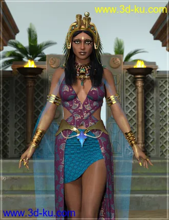 3D打印模型KemeMau for Genesis 8 Female的图片