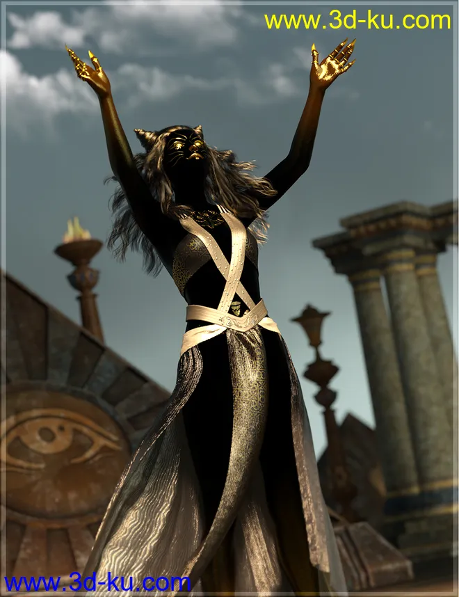 KemeMau for Genesis 8 Female模型的图片5