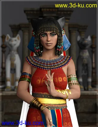 3D打印模型KemeMau for Genesis 8 Female的图片