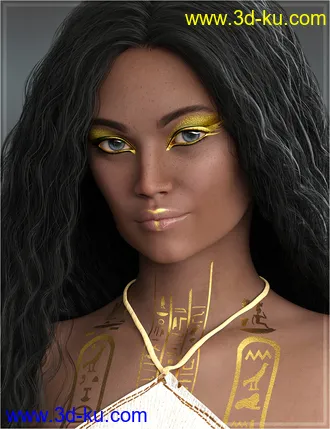 3D打印模型Kesharess for Genesis 8 Female的图片