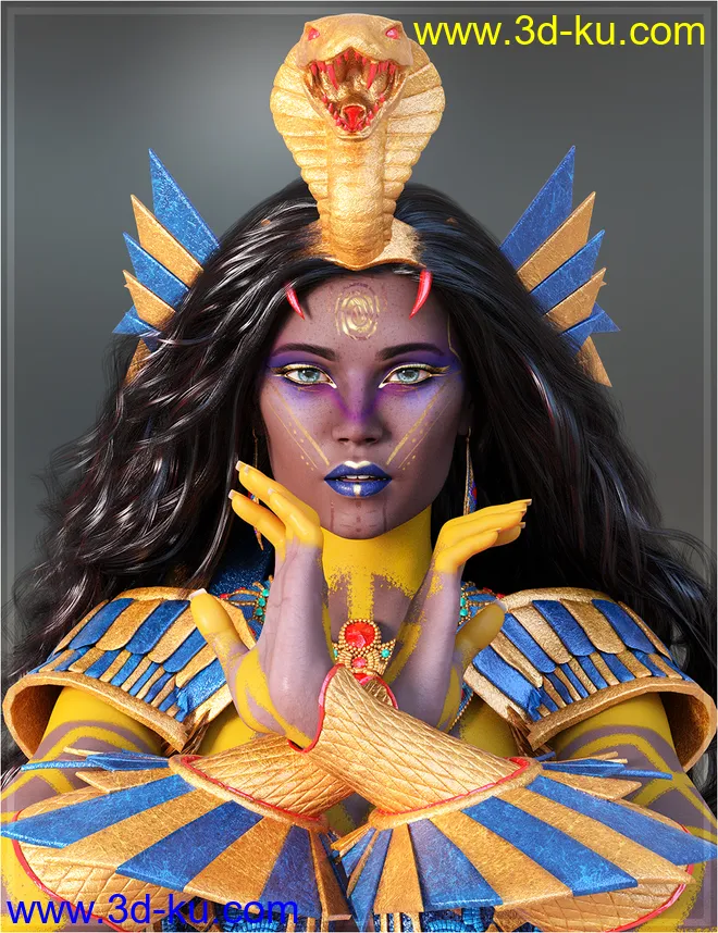 Kesharess for Genesis 8 Female模型的图片2