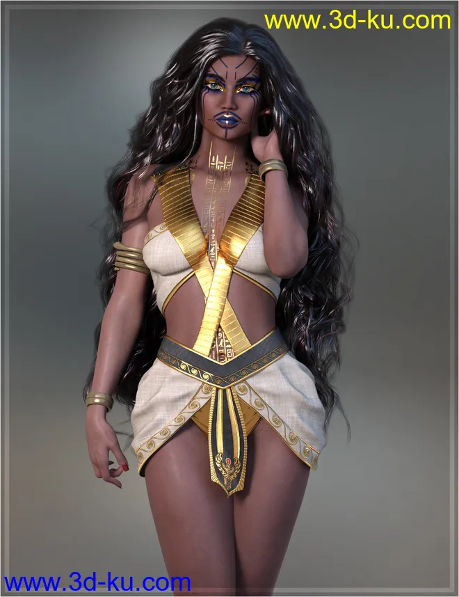 Kesharess for Genesis 8 Female模型的图片4