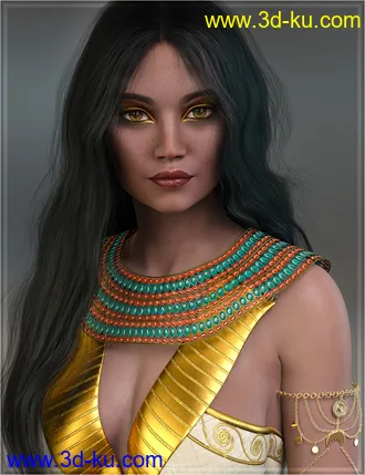 3D打印模型Kesharess for Genesis 8 Female的图片