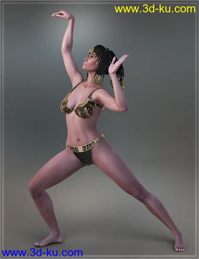 Kesharess for Genesis 8 Female模型的图片6