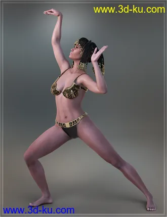 3D打印模型Kesharess for Genesis 8 Female的图片