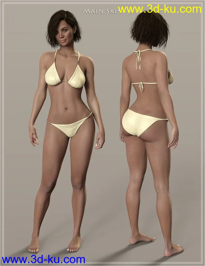 Kesharess for Genesis 8 Female模型的图片7