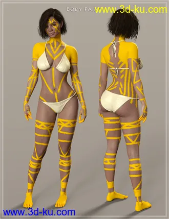 3D打印模型Kesharess for Genesis 8 Female的图片