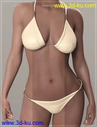 3D打印模型Kesharess for Genesis 8 Female的图片