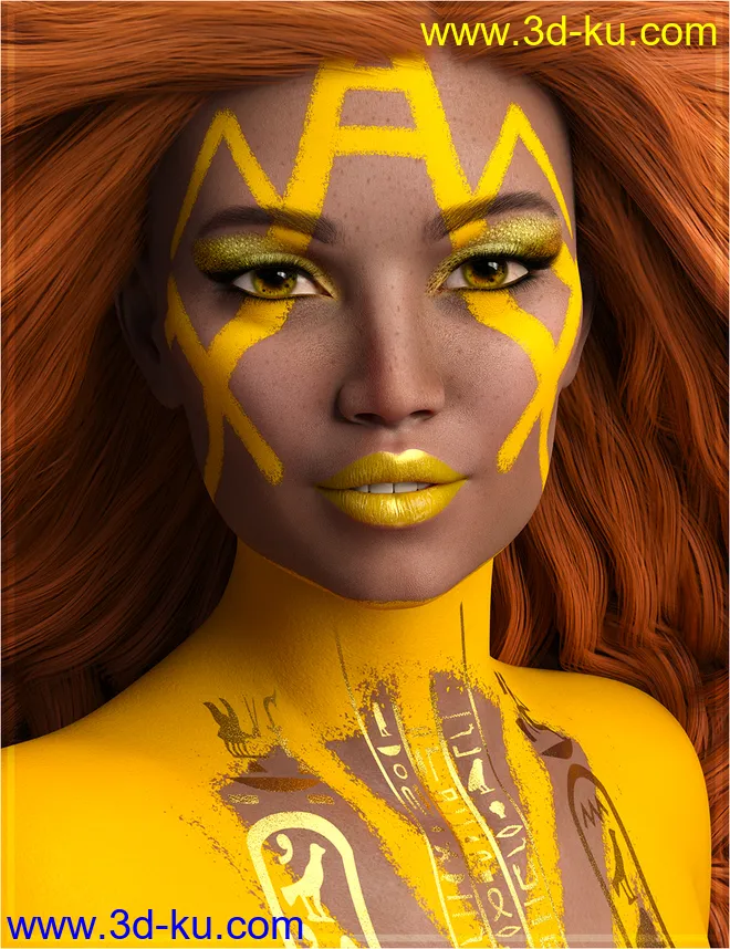Kesharess for Genesis 8 Female模型的图片13
