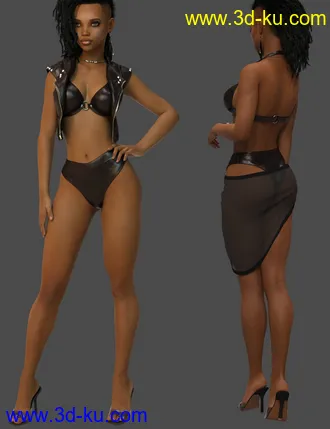 3D打印模型Keyana for Genesis 8 Female的图片