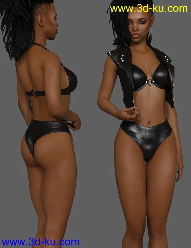Keyana for Genesis 8 Female模型的图片4