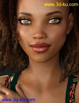 3D打印模型Keyana for Genesis 8 Female的图片