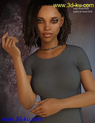 3D打印模型Keyana for Genesis 8 Female的图片