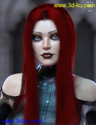 3D打印模型Kherington HD for Genesis 8 Female的图片