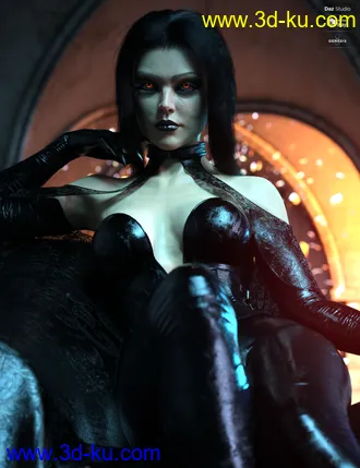 3D打印模型Kherington HD for Genesis 8 Female的图片