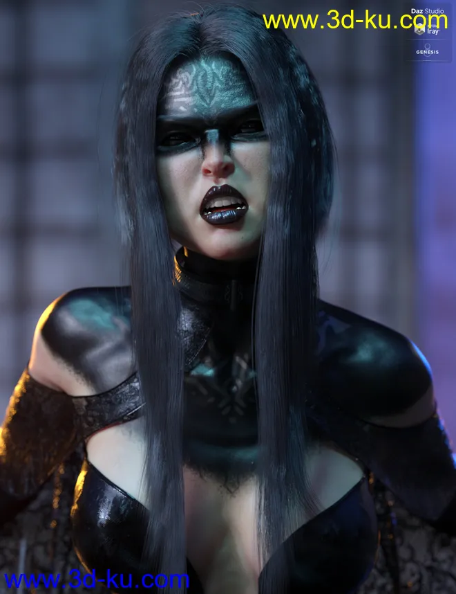 Kherington HD for Genesis 8 Female模型的图片3