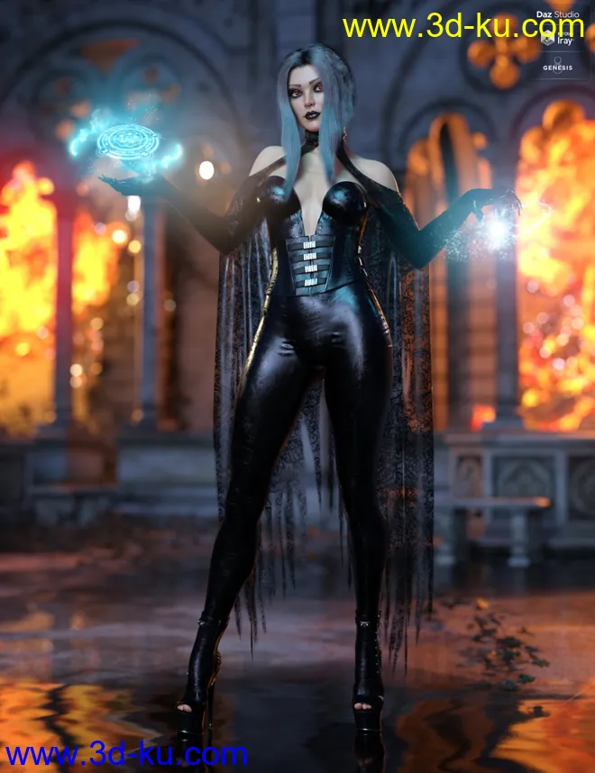 Kherington HD for Genesis 8 Female模型的图片4