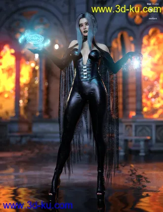 3D打印模型Kherington HD for Genesis 8 Female的图片