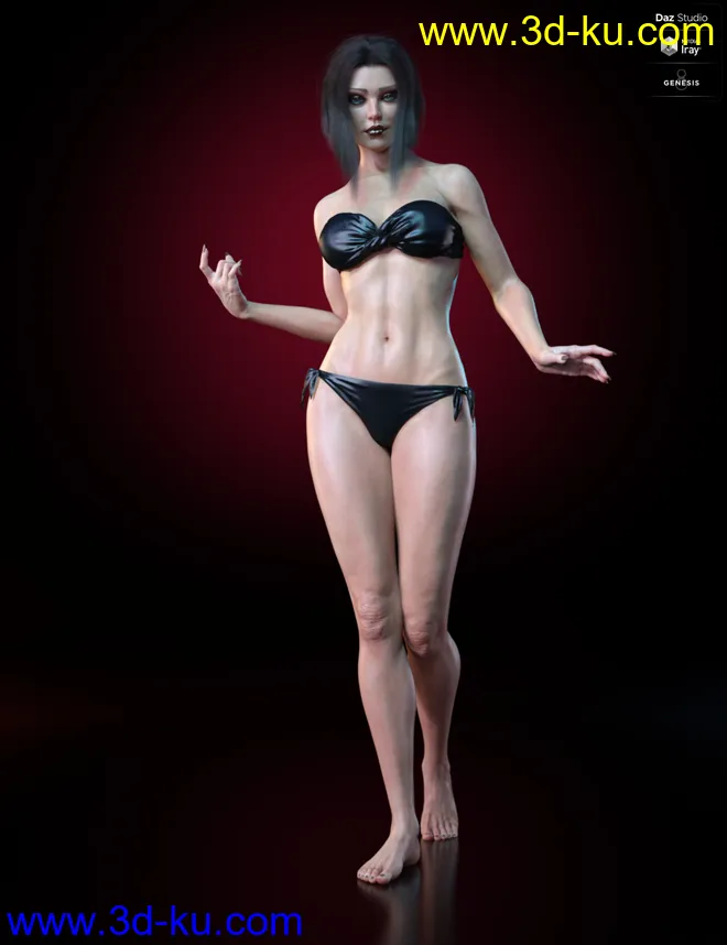 Kherington HD for Genesis 8 Female模型的图片7