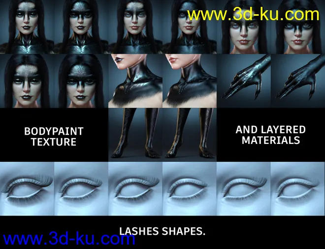 Kherington HD for Genesis 8 Female模型的图片11