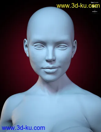3D打印模型Kherington HD for Genesis 8 Female的图片