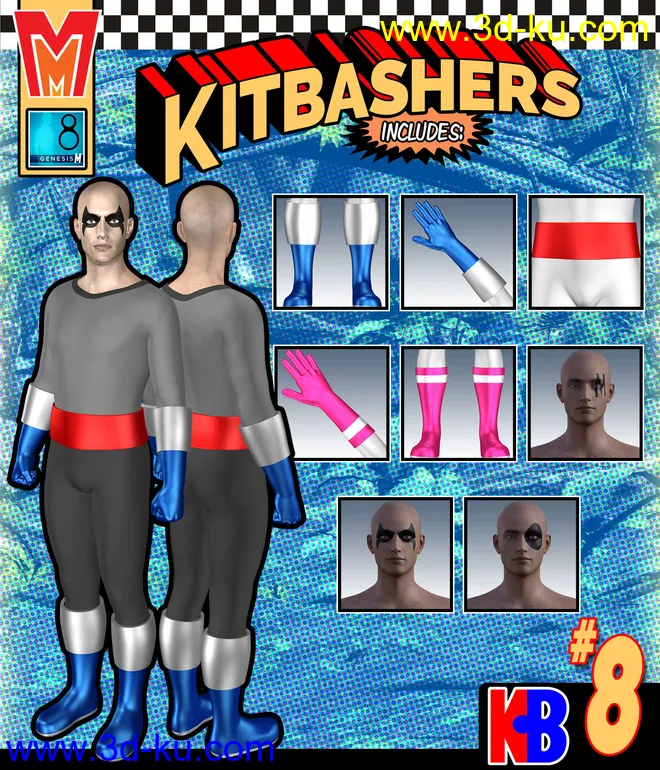 Kitbashers 008 MMG8M模型的图片1