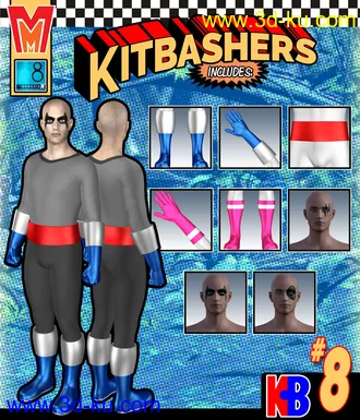 3D打印模型Kitbashers 008 MMG8M的图片