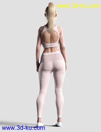 3D打印模型Knit Sports Outfit for Genesis 8 Females的图片