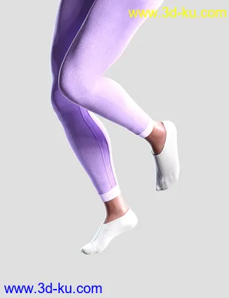 3D打印模型Knit Sports Outfit for Genesis 8 Females的图片