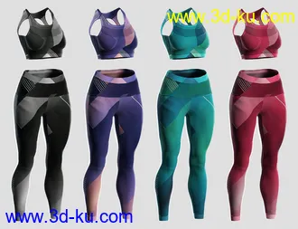 3D打印模型Knit Sports Outfit Textures的图片