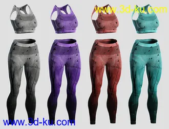 3D打印模型Knit Sports Outfit Textures的图片