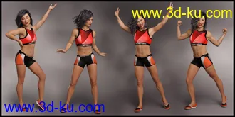 3D打印模型Knock Out for Kayo 8 and Genesis 8 Female的图片